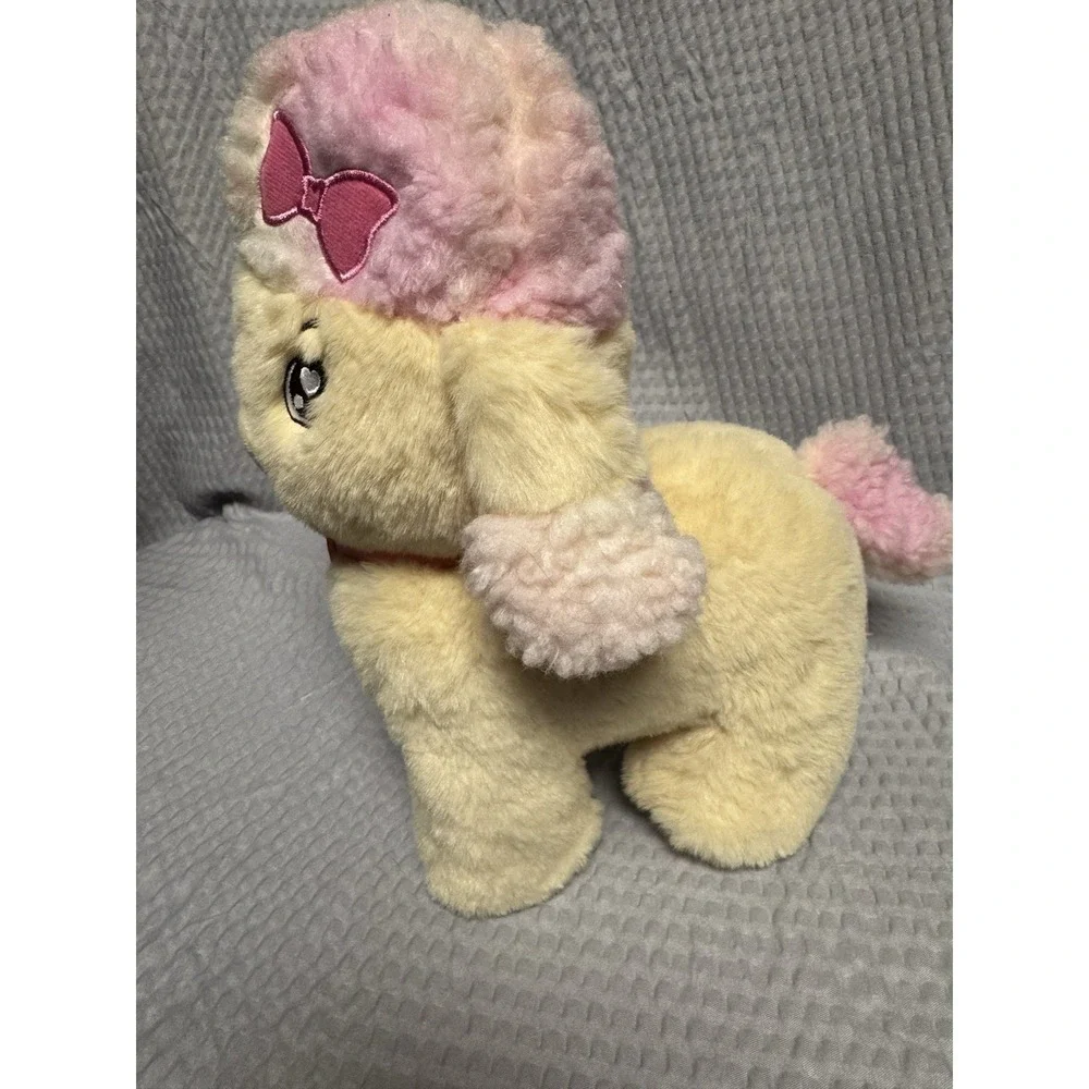Barbie Salon Pet Poodle Adventure Stuffed Animal(Dog Only) Bow Lights Up & Music